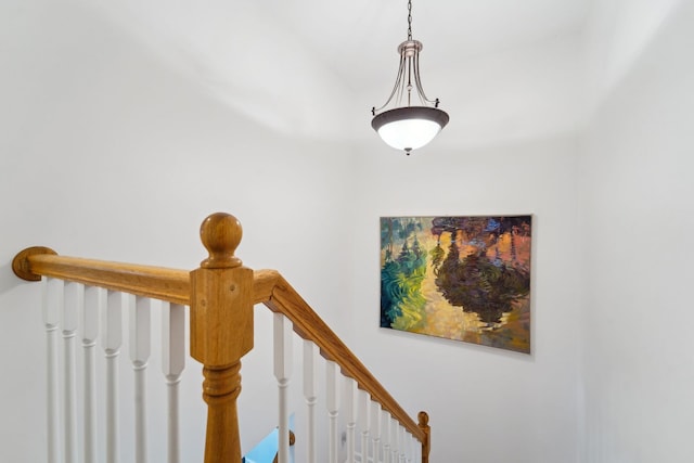 view of staircase