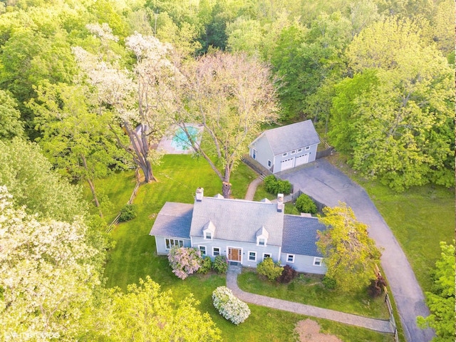 893 Laroe Rd, Monroe, NY 10950 - view from above of property featuring a forest