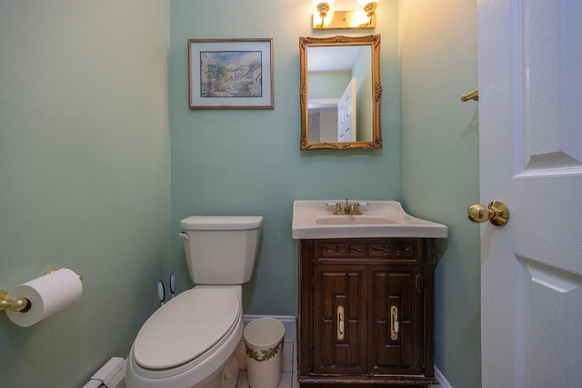 26 Strathmore Dr, New City, NY 10956 - half bath with vanity and toilet