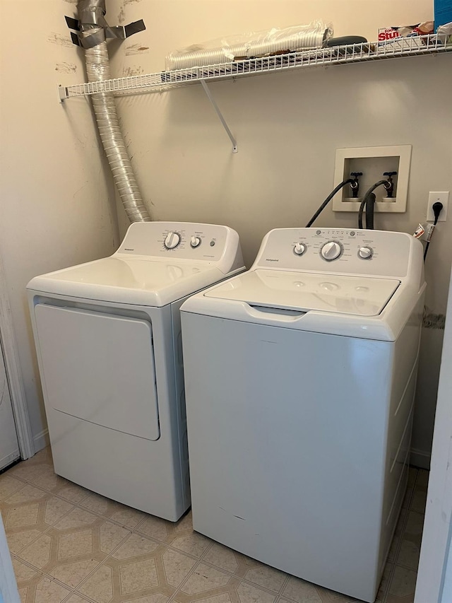 12 Sophia Dr, Middle Island, NY 11953 - laundry area featuring independent washer and dryer and light flooring