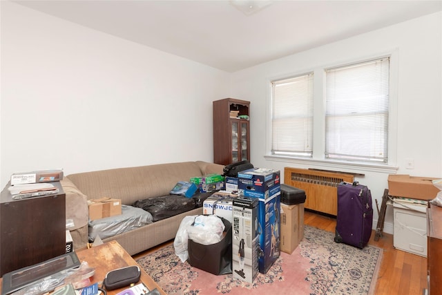 2162 Haight Ave, Bronx, NY 10461 - interior space featuring radiator and wood finished floors