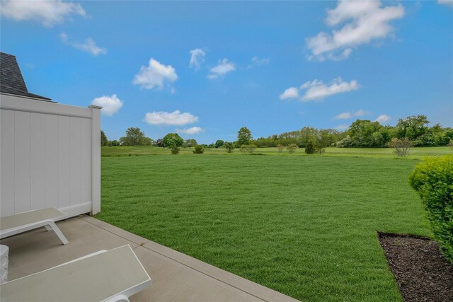 2300 Fox Hill Dr Unit 1101, Baiting Hollow, NY 11933 - view of green lawn featuring a rural view