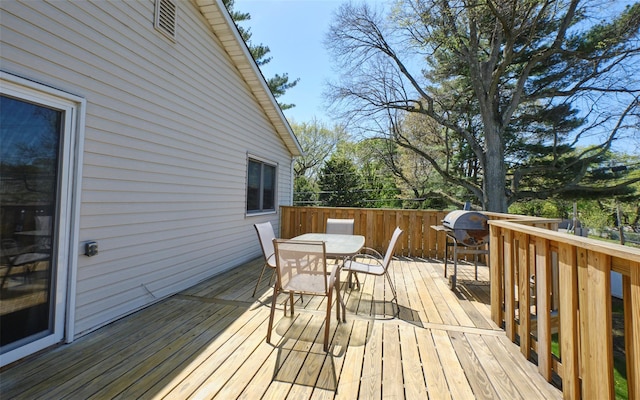 1 Neubrech Ct, Jericho, NY 11753 - deck featuring outdoor dining space