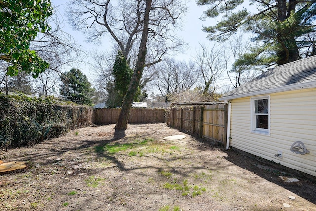 129 Locust Dr, Mastic Beach, NY 11951 - view of fenced backyard