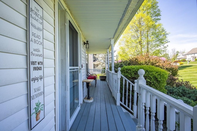 17 Frances Ln, Monroe, NY 10950 - balcony featuring a porch