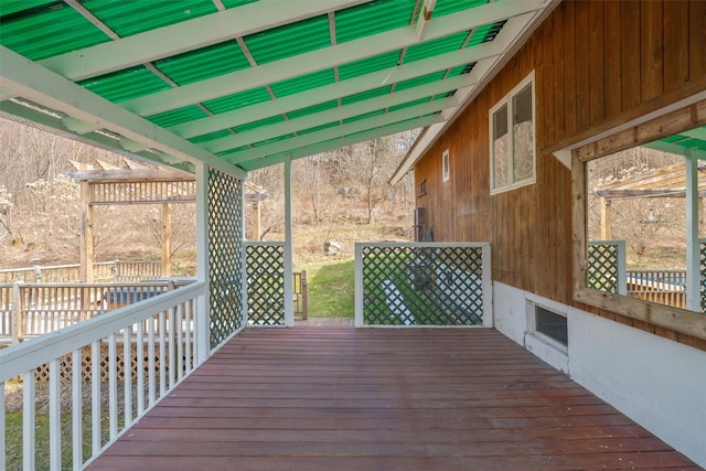 242 Callicoon Center Rd, Jeffersonville, NY 12748 - view of wooden terrace
