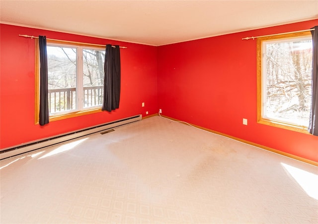 295 Overhill Rd, Stormville, NY 12582 - unfurnished room with a baseboard heating unit