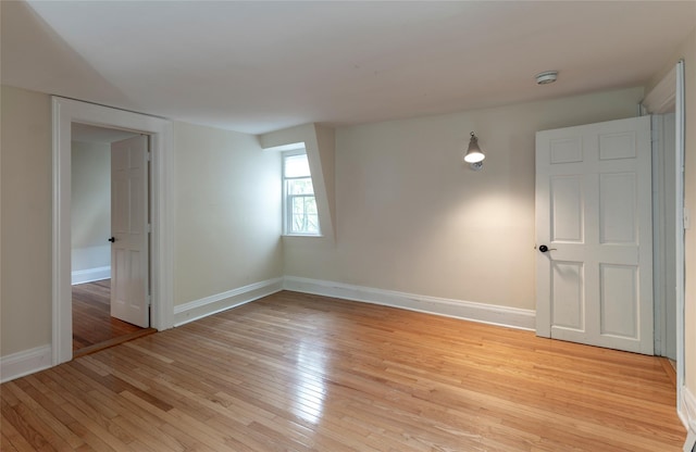 78 Closter Rd, Palisades, NY 10964 - empty room featuring baseboards and light wood finished floors