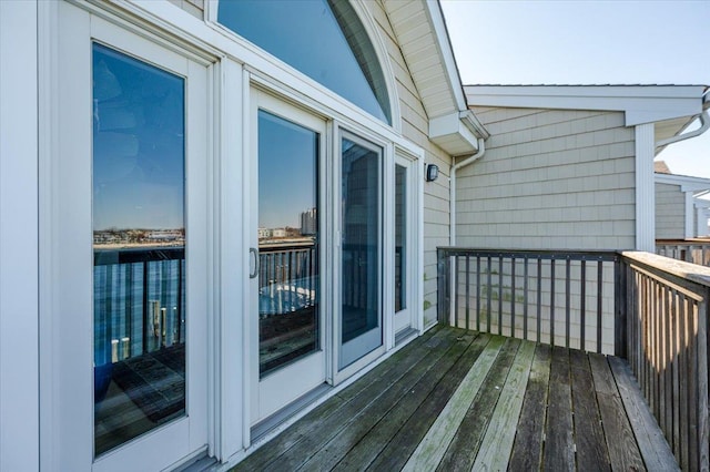 view of deck