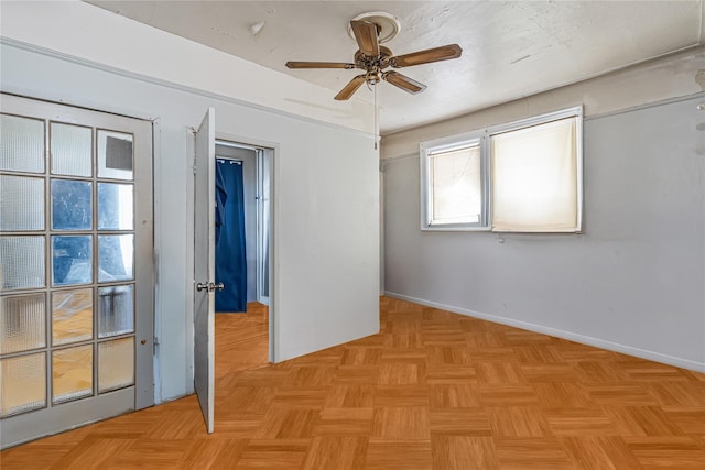 1816 21st Dr, Astoria, NY 11105 - empty room with ceiling fan
