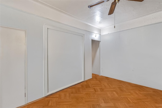 1816 21st Dr, Astoria, NY 11105 - empty room featuring ceiling fan