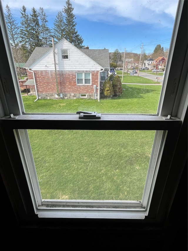 view of room details