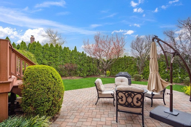 view of patio