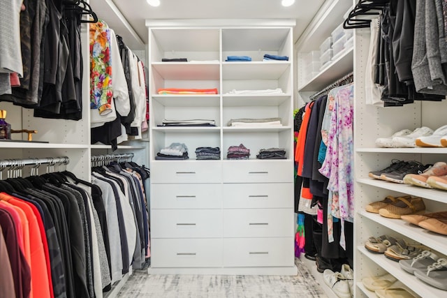 view of spacious closet