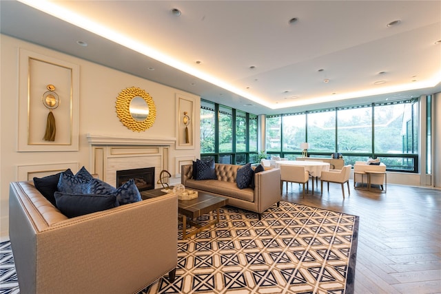 view of community lobby
