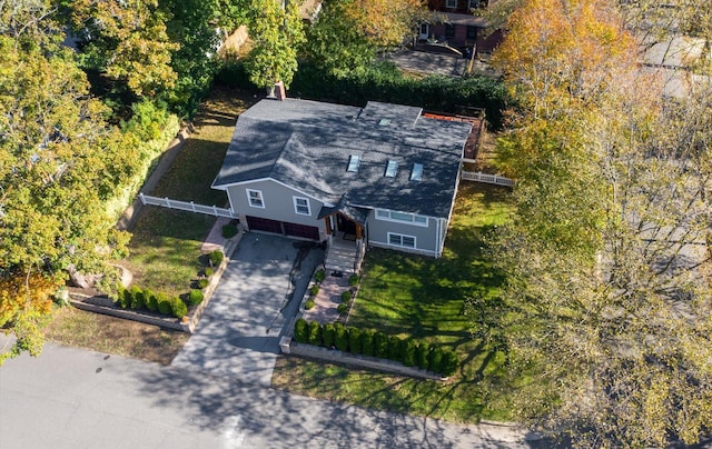 aerial view