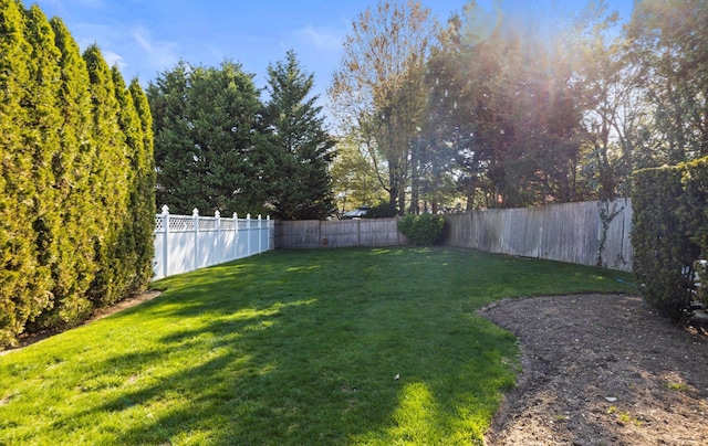 100 Glen Cove Rd, Greenvale, NY 11548 - view of yard featuring a fenced backyard