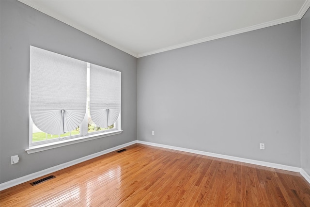 2066 Independence Dr, New Windsor, NY 12553 - empty room featuring crown molding and wood finished floors