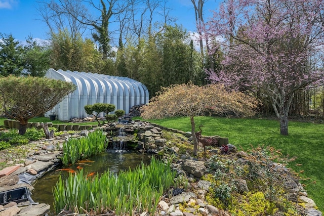 24 Linda Ln, East Moriches, NY 11940 - view of yard