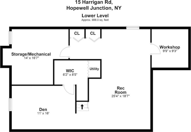 15 Harrigan Rd, Hopewell Junction, NY 12533 - floor plan