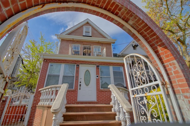97-69 Corona Ave, Corona, NY 11368 - view of front of property featuring brick siding