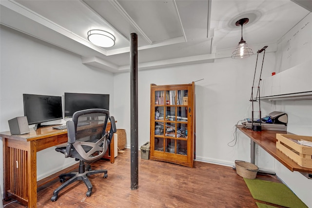 7 Senate Pl, Larchmont, NY 10538 - office with wood finished floors