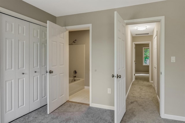 74 Foltim Way, Congers, NY 10920 - unfurnished bedroom with baseboards, a closet, visible vents, and carpet floors