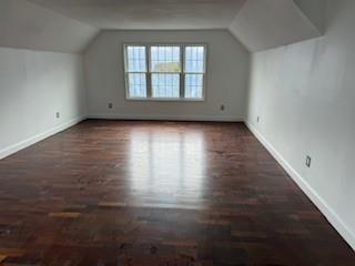 45 Manor Dr W, Poughkeepsie, NY 12603 - additional living space with wood finished floors, lofted ceiling, and baseboards