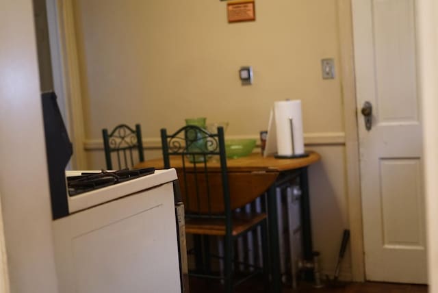 view of laundry room