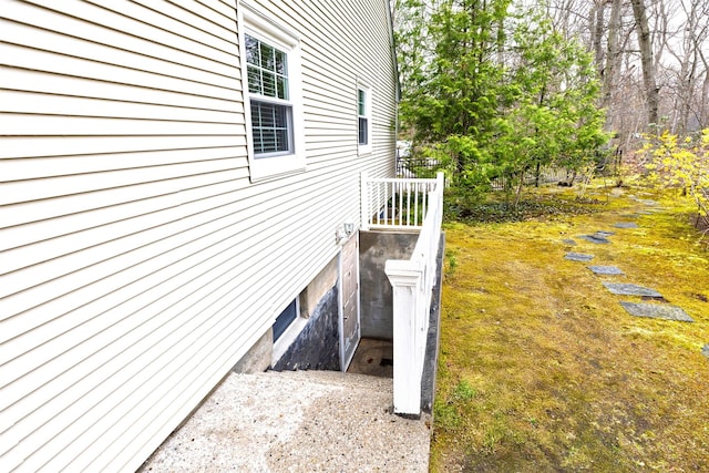 view of property exterior