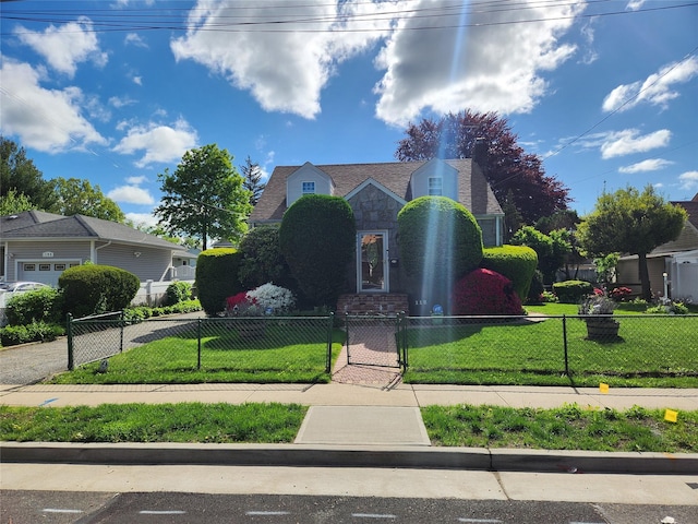 112 Rutland Rd, Hempstead, NY 11550 - view of front of house with a gate