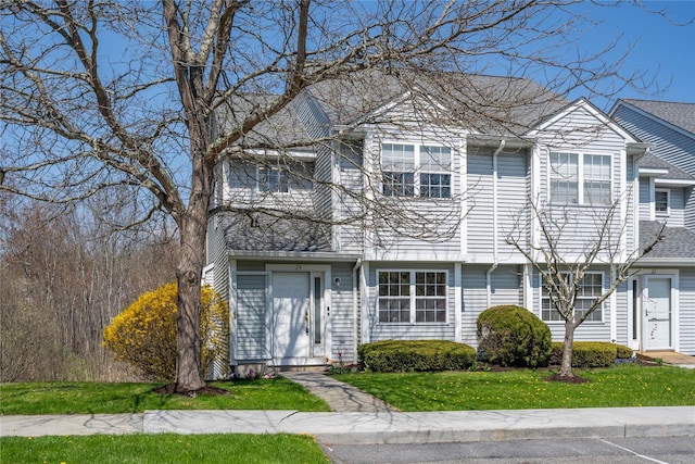 24 Timberline Trl, Pawling, NY 12564 - view of front facade with a front lawn