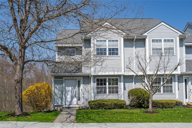 24 Timberline Trl, Pawling, NY 12564 - view of front of house with a front lawn