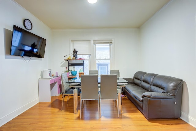 121-41 6th Ave, College Point, NY 11356 - interior space with light wood finished floors and baseboards