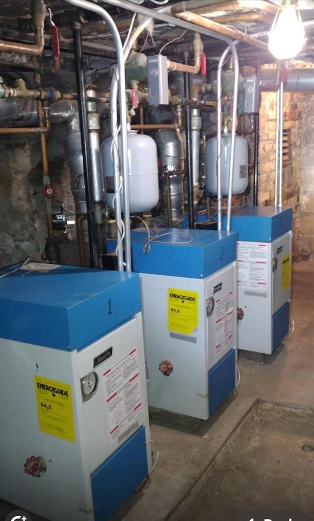 utilities with a heating unit