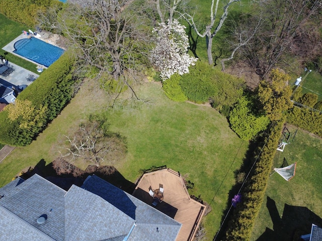 drone / aerial view