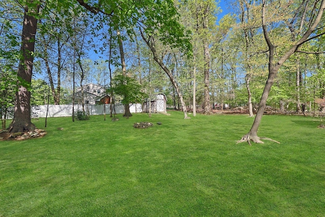 35 Harding St, Pearl River, NY 10965 - view of yard featuring fence