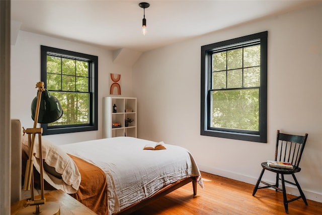 2383 State Route 97, Pond Eddy, NY 12770 - bedroom with wood finished floors and baseboards