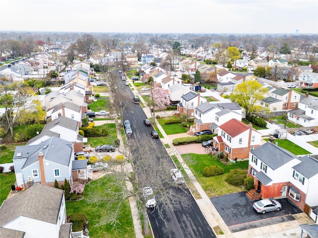 drone / aerial view featuring a residential view