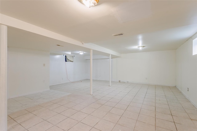 32-12 208th St, Bayside, NY 11361 - finished below grade area with baseboards and visible vents