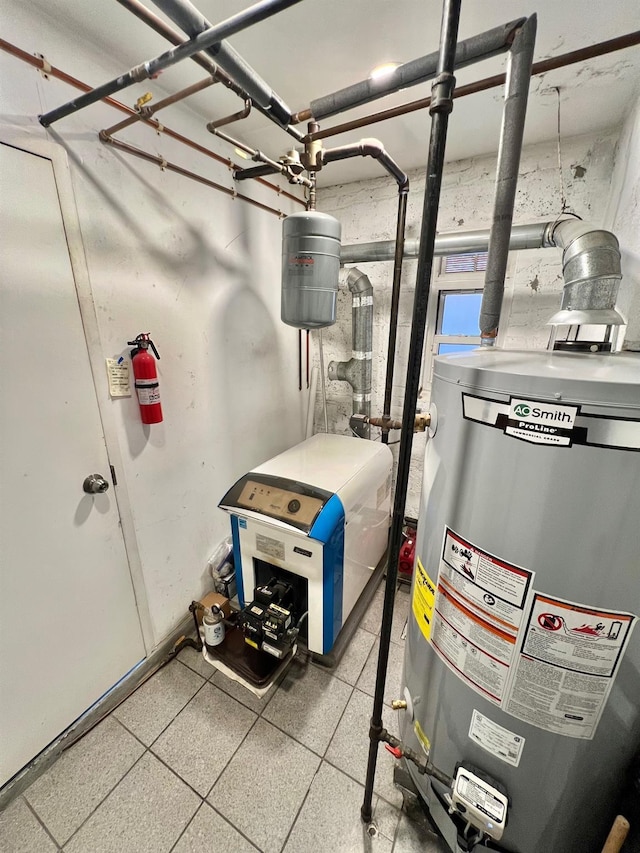 1258 Mace Ave, Bronx, NY 10469 - utility room featuring water heater