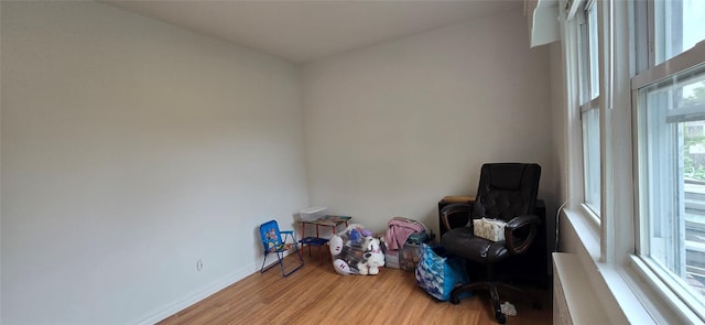 47-65 196th St, Flushing, NY 11358 - unfurnished room with light wood-style flooring and baseboards
