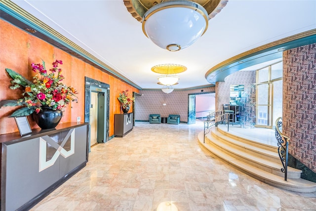 view of building lobby