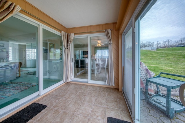 10 Joe D Dr Unit 10B, Callicoon, NY 12723 - unfurnished sunroom featuring ceiling fan and plenty of natural light