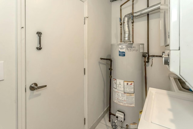 utilities featuring water heater