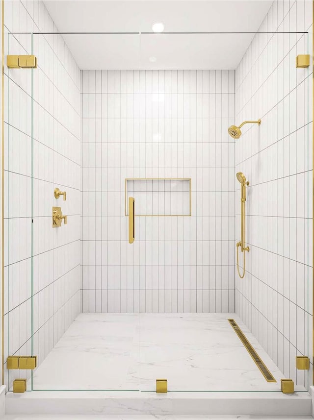 2215 Laurel Ave, Southold, NY 11971 - bathroom with a shower stall