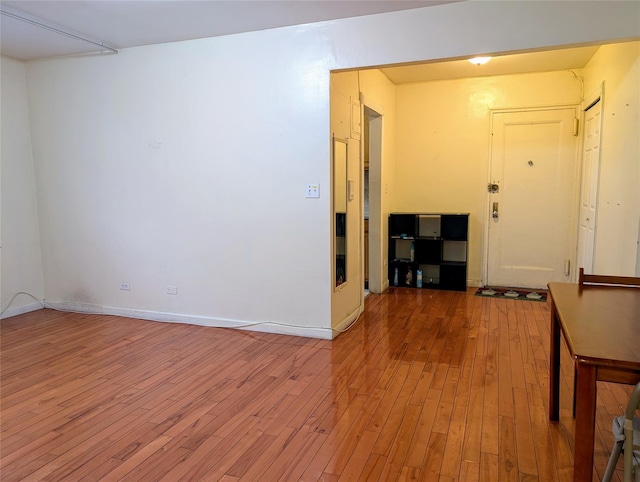 4405 Macnish St Unit 1B, Elmhurst, NY 11373 - empty room featuring light wood-style floors and baseboards