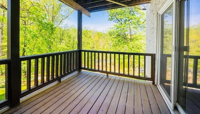 view of deck