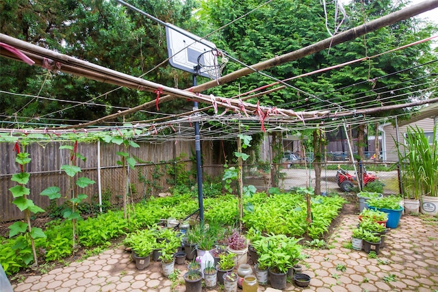 6 Walnut Pl, Great Neck, NY 11021 - view of patio / terrace featuring fence