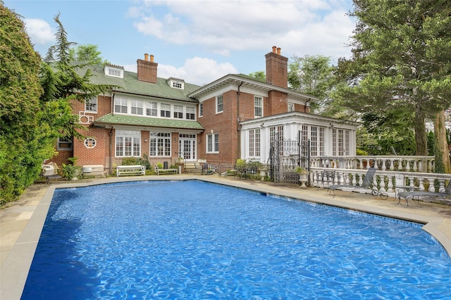1271 Beverly Rd, Douglaston, NY 11363 - pool featuring a patio